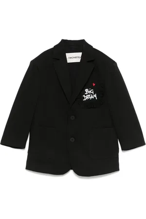 Simonetta Blazer con eslogan bordado