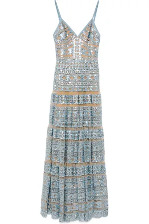 Elie saab Vestido largo bordado