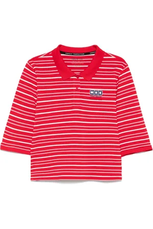 MARTINE ROSE Playera tipo polo Shrunken