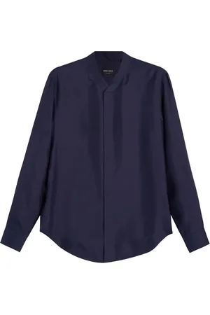 Giorgio Armani Camisa con cierre oculto