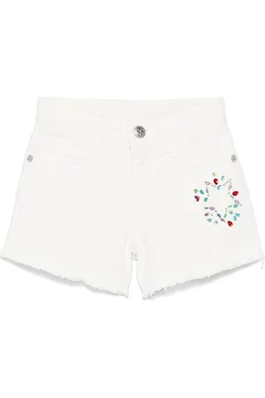 John Richmond Shorts con detalles de strass