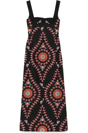 Giambattista Valli Vestido de fiesta con estampado gráfico