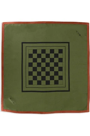 Loro Piana Mascada con estampado de cuadros