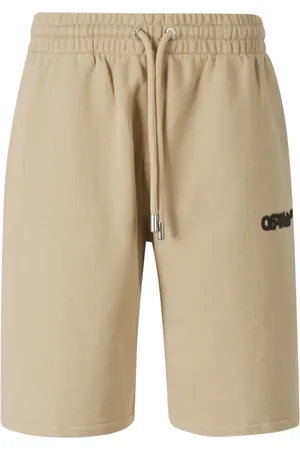 OFF-WHITE Shorts deportivos con logo estampado