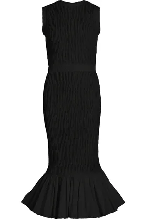Patou Vestido midi fruncido