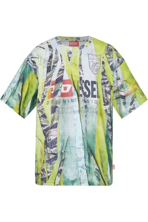 Diesel Playera con efecto blanqueado