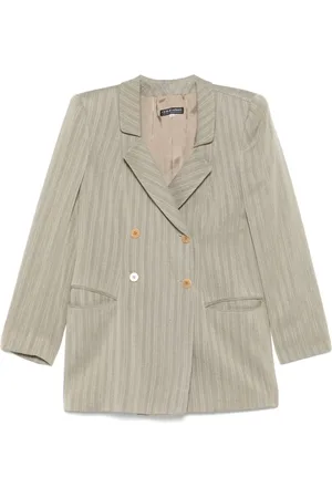 Giorgio Armani Blazer con motivo de rayas 1980