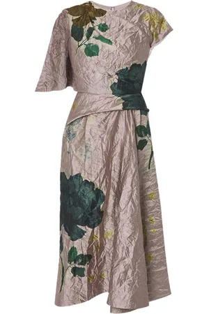 Erdem Vestido midi asimétrico