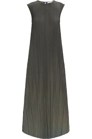 Samsøe Samsøe Vestido midi con detalle de pliegues