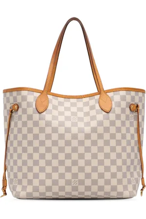 LOUIS VUITTON 2017 Damier Azur Neverfull MM tote bag