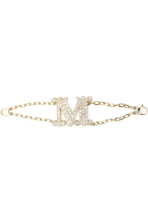 Max Mara Pulsera de cadena con dije del monograma
