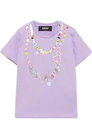 VERSACE Playera con estampado gráfico