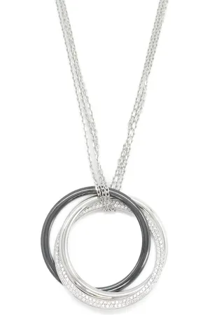 Cartier Collar Trinity en oro blanco de 18kt con diamante 2010
