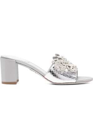 RENE CAOVILLA Sandalias con detalles de cristal