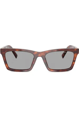 Miu Miu Lentes de sol con armazón cuadrada