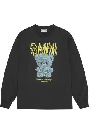 Ganni Sudadera estampada