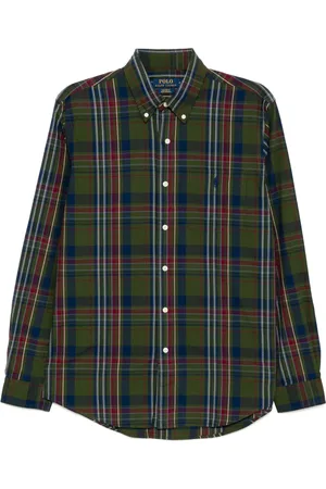 Ralph Lauren Camisa con logo bordado