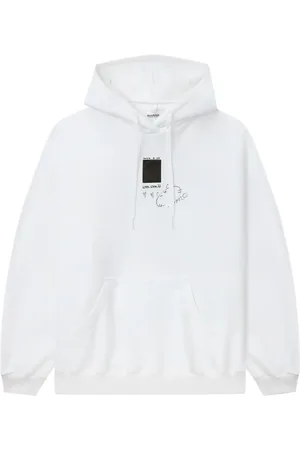 DOUBLET Hoodie de algodón