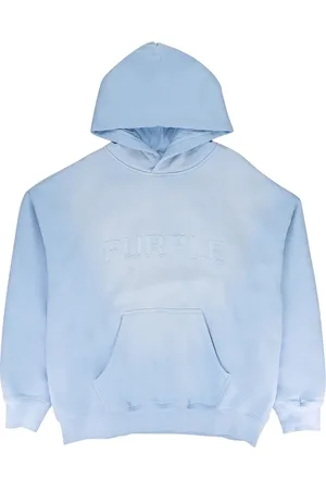 Purple Brand Hoodie HWT "Blue" de tela polar
