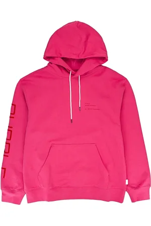 Purple Brand Hoodie "Pink" con logo estampado