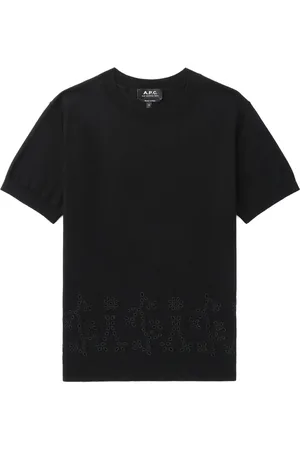 A.P.C. Playera con bordado