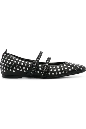 HALMANERA Flip flops con apliques