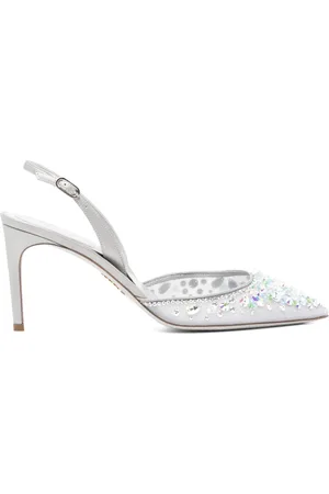 RENE CAOVILLA Zapatillas con detalles de cristal