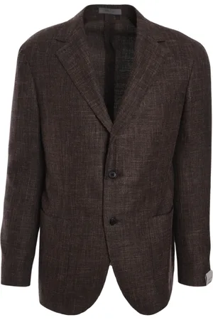 corneliani Blazer con efecto melange