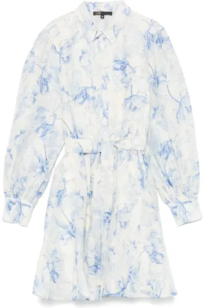 Maje Vestido corto con estampado floral