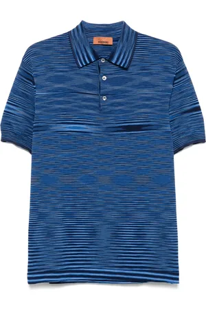 Missoni Playera tipo polo con rayas estampadas