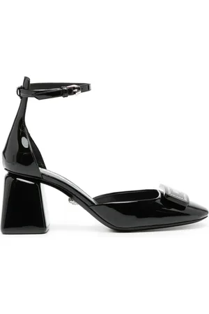 VERSACE Zapatillas con tacón de 80mm