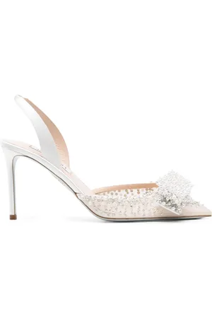 Aquazzura Zapatillas Melodie con tacón de 85mm