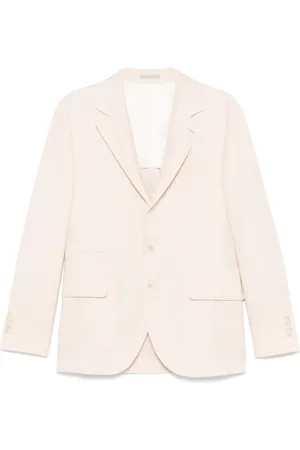 Brunello Cucinelli Blazer con estampado de cuadros príncipe de Gales