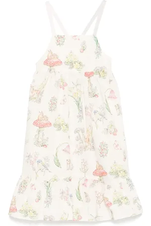 Stella McCartney Vestido con estampado floral