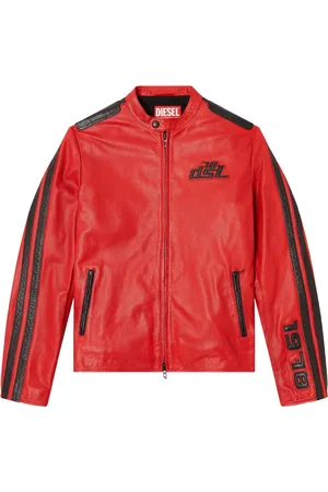Diesel Chamarra de piel Pop