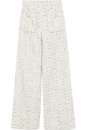 Elie saab Pantalones de tweed