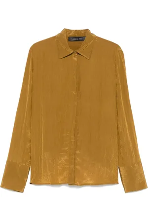 FEDERICA TOSI Camisa con efecto arrugado
