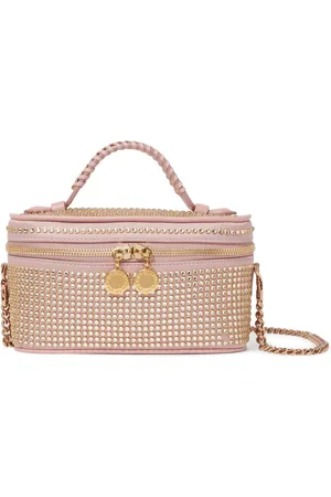 Stella McCartney Bolsa crossbody con detalles de cristal