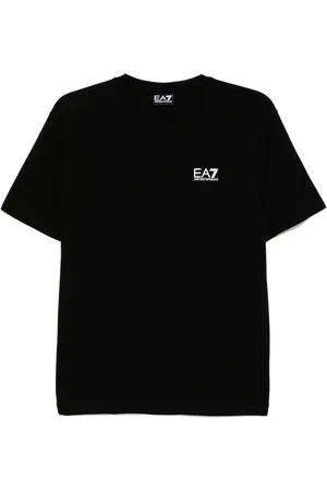 EA7 Playera con logo estampado