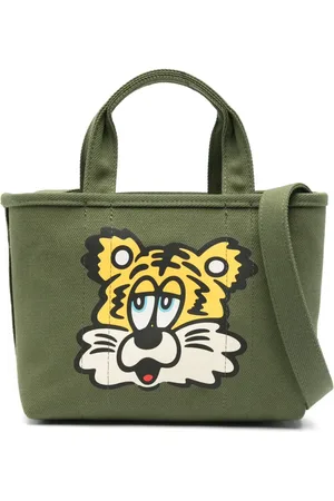 Kenzo Tote pequeña con logo estampado