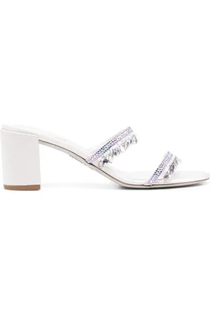 RENE CAOVILLA Sandalias con detalles de cristal