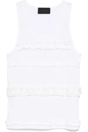 Simone Rocha Camiseta con volantes