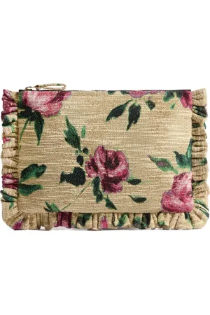 La DoubleJ Bolsa de mano con motivo floral