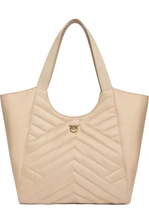 Pinko Tote capitonado con motivo de rompecabezas