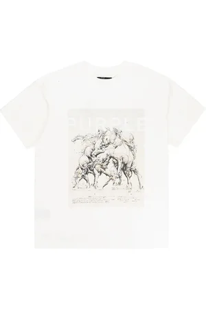 Purple Brand Playera con estampado gráfico "White"