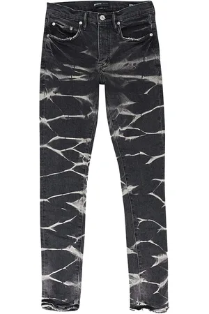 Purple Brand Jeans "Black" con estampado tie-dye