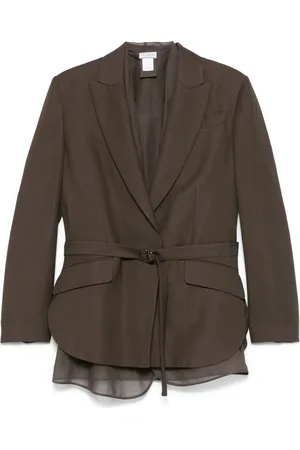 Brunello Cucinelli Blazer con cinturón