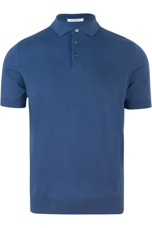 Paolo Pecora Playera tipo polo de tejido fino