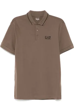 EA7 Playera tipo polo Core Identity
