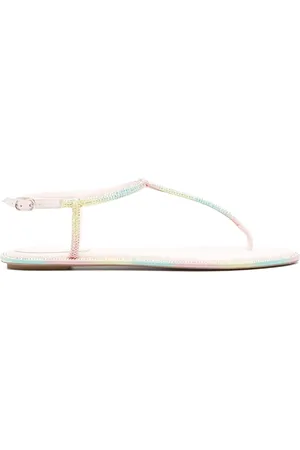 RENE CAOVILLA Sandalias con barra en T